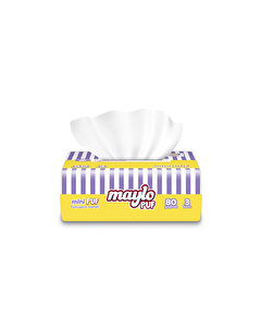 Maylo Mini Puf Mendil 80'li