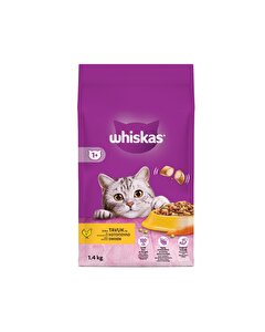 Whiskas Kedi Kuru Mama Tavuklu 1.4 Kg