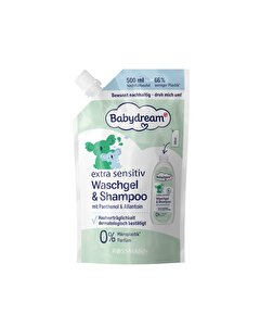 Babydream Saç Ve Vücut Şampuanı Ekstra Hassas 500 ml