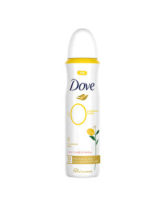 Dove Deodorant %0 Alüminyum Limon Çiçeği & Vanilya 150 ml