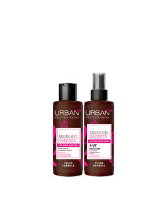 Urban Care Şampuan 100 ml + Sıvı Saç Kremi 100 ml Argan Yağı & Keratin 2'li Set
