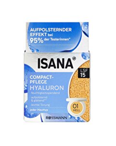 Isana Hyaluron Renkli Nemlendirici SPF15 No 01 15 gr