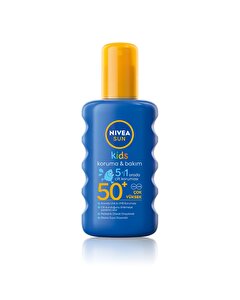 Nivea Sun Koruma & Bakım Çocuk Güneş Spreyi SPF 50+ Çok Yüksek Güneş Koruyucu 200 ml
