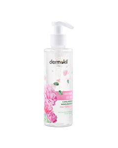 Dermokil Yüz Temizleme Jeli %100 Doğal Gül Suyu 200 ml