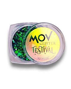 Mov Glitter Krem Festival No:10 Peacock