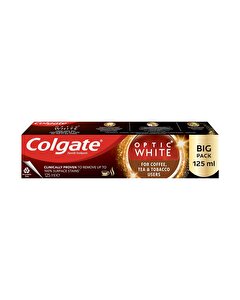 Colgate Optic White Beyazlatıcı Diş Macunu Çay ve Kahve Kullanıcıları İçin