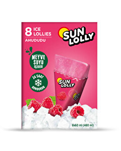 Sun Lolly Ahududu Aromalı Buz 8x60 ml