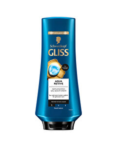 Gliss Aqua Canlandırıcı Saç Kremi Hyaluron ve Deniz Yosunu 360 ml