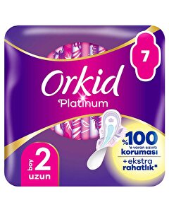 Orkid Hijyenik Ped Platinum Uzun 7'li