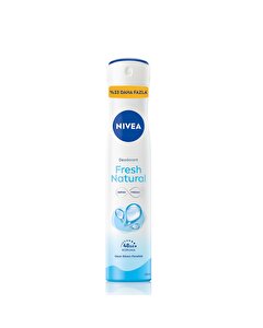 Nivea Sprey Deodorant Fresh Natural Ter ve Ter Kokusuna Karşı 200 ml