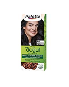 Palette Saç Boyası Natural Colors 1-1 Gece Mavisi 30 ml