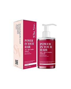 She Vec Şampuan Peeling Etkisi Sağlayan ve Arındırmaya Yardımcı Power in Your 200 ml