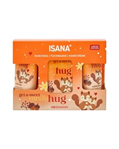 Isana Hediye Seti Vanilla Hug El Kremi 100 ml + Yüz Maskesi 1 Adet + Duş Jeli 150 ml 3'lü Set