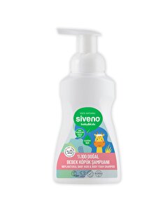 Siveno Bebek Köpük Şampuanı Doğal 250 ml