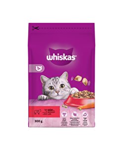 Whiskas Kuru Kedi Maması Sığırlı 300 gr