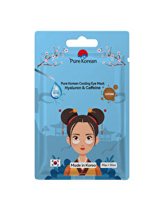 Pure Korean Maske Cooling Eye Caffeine & Hyaluron 30'lu