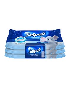 Selpak Islak Cep Mendili Klasik 3'lü