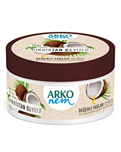 Arko Nem El ve Vücut Kremi Değerli Yağlar Hindistan Cevizi Yağı 250 ml