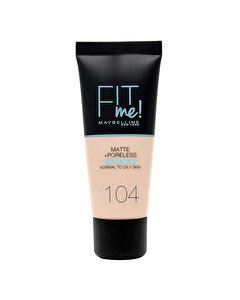 Maybelline New York Fit Me Fondöten No: 104 Soft Ivory 30 ml