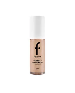 Flormar Perfect Coverage Yüksek Pigmentli & Yarı Parlak Bitişli SPF15 Fondöten 101 Pastelle
