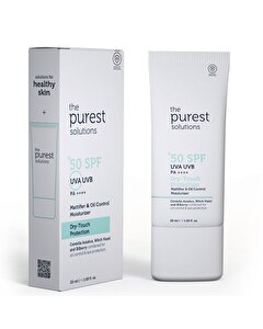 The Purest Solutions Yüz Güneş Kremi SPF50+ Yağlı Cilt
