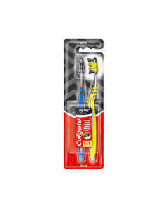 Colgate Diş Fırçası Zigzag Charcoal 1+1