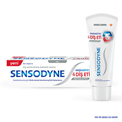 Sensodyne Sensodyne Diş Macunu Hassasiyet ve Güçlü Diş Eti 75 ml