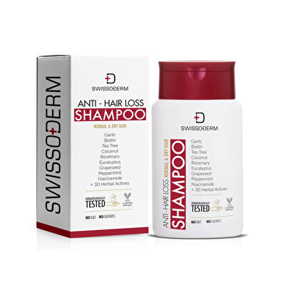 Swissoderm Swissoderm Dökülme Karşıtı Şampuan Normal Kuru Saçlar İçin 300 ml
