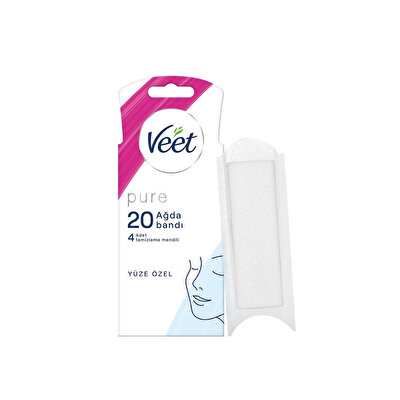 Veet Veet Pure Ağda Bandı Yüz 20'li