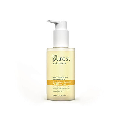 The Purest Solutions The Purest Solutions Cleanser Salicylic Acid Yağlı ve Karma Ciltler İçin 200 ml
