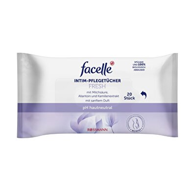 Facelle Facelle Dış Genital Bölge Bakım Mendilleri 20 adet