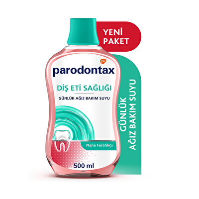 Parodontax Parodontax Ağız Bakım Suyu Nane Ferahlığı 500 ml