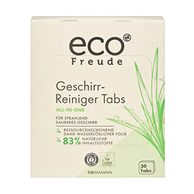 Eco Freude Eco Freude Bulaşık Makinesi Tableti Suda Çözünür Folyo 30'lu