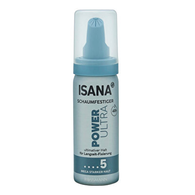 Isana Isana Power Ultra Saç Köpüğü Ultra Güçlü, Seyahat Boy 50 ml