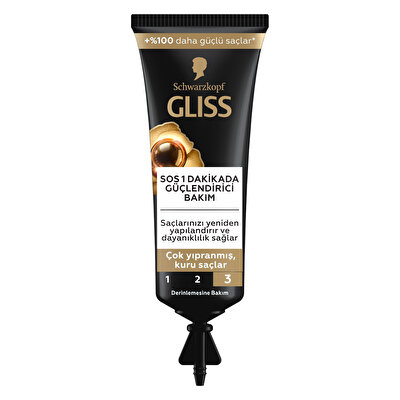 Gliss Gliss Anında Güçlendirici Sos Bakım Maskesi 15 ml