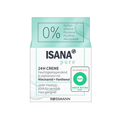 Isana Isana Pure Nemlendirici Krem 24H Niacinamide 50 ml