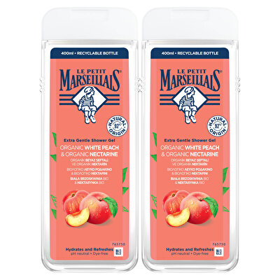 Le Petit Marseillais Le Petit Marseillais Duş Jeli Set Şeftali 400 ml 2'li