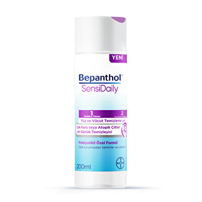 Bepanthol Bepanthol Sensidaily Yüz ve Vücut Temizleme Jeli 200 ml
