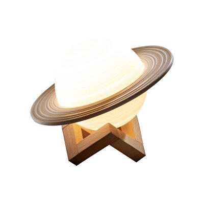 Ideenwelt Ideenwelt Led Lamba Satürn Renk Ayarlı