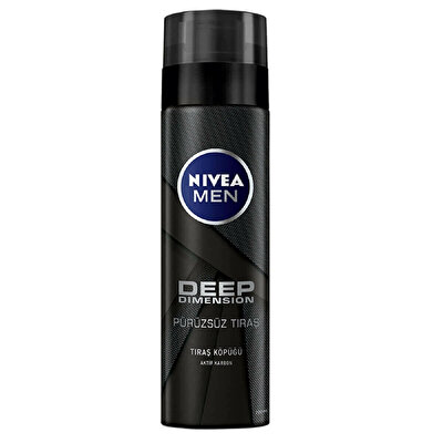 Nivea Men Nivea Men Deep Dimension Tıraş Köpüğü Pürüzsüz Tıraş 200 ml