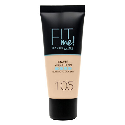 Maybelline Maybelline New York Fit Me Fondöten No: 105 Natural Ivory 30 ml