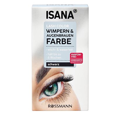 Isana Isana Lash Color Kaş ve Kirpik Boyası Siyah 10 ml