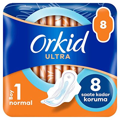 Orkid Orkid Hijyenik Ped Ultra Extra Normal 8'li