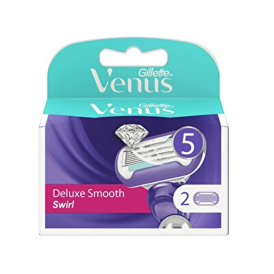 Gillette Venus Gillette Venus Swirl Extra Smooth Tıraş Makinesi 5 Yedek Bıçak 2'li