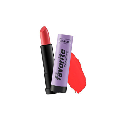 Callista Callista Lips Favorite Longwearing Lipstick Ruj 304 Tangerino Pembe