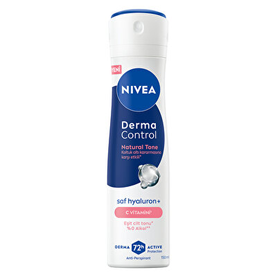 Nivea Nivea Kadın Sprey Deodorant Derma Control Natural Tone 150 ml