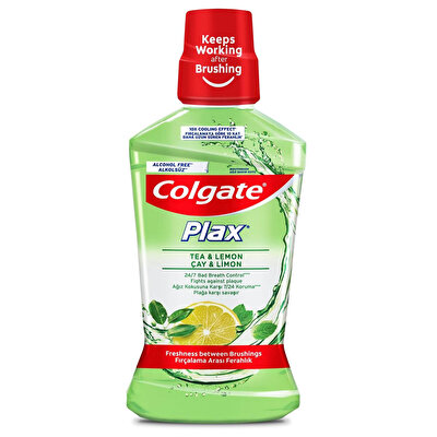 Colgate Colgate Ağız Bakım Suyu Plax Çay & Limon 500 ml