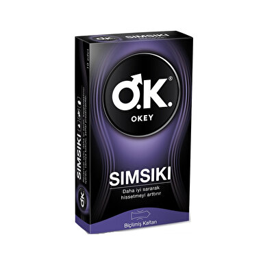Okey Okey Prezervatif Sımsıkı 10'lu