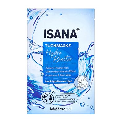 Isana Isana Hydro Booster Kağıt Yüz Maskesi, Nemsiz Cilt Tekli