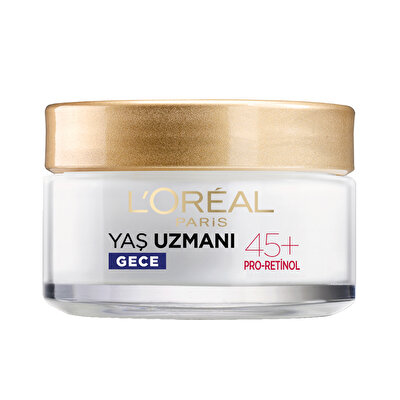 L’Oréal Paris L’Oréal Paris Yaş Uzmanı 40+ Kırışıklık Karşıtı Sıkılaştırıcı Gece Kremi 50 ml